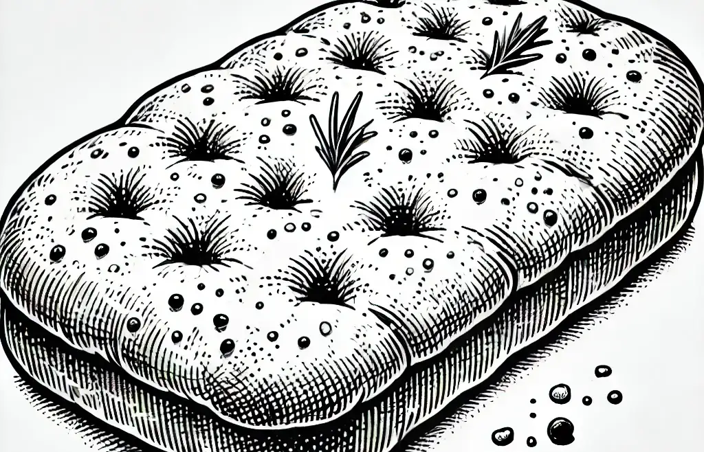 Focaccia with Rosemary and Sea Salt