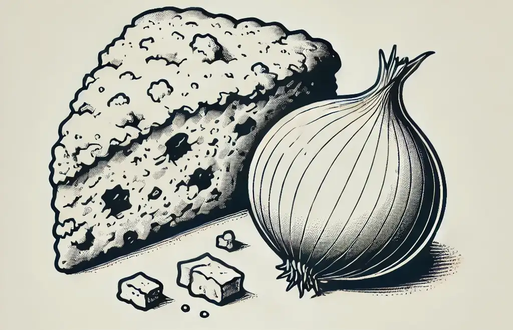 Blue-Cheese & Onion Scones