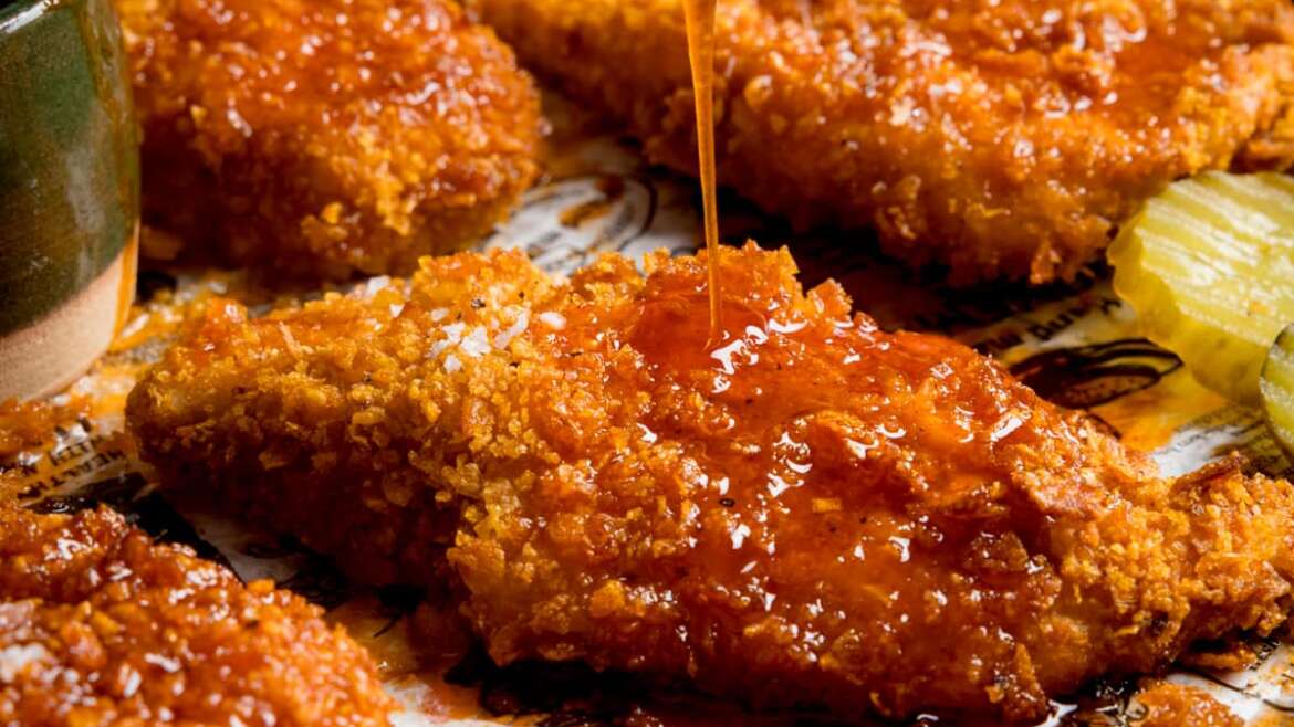 Buttermilk Fried Chicken with Hot Honey